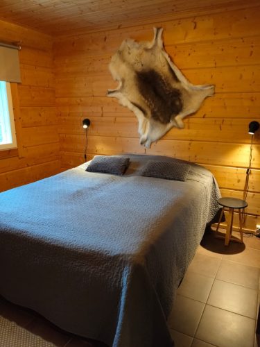 Makuuhuone alakerta Slalom 1 Himos